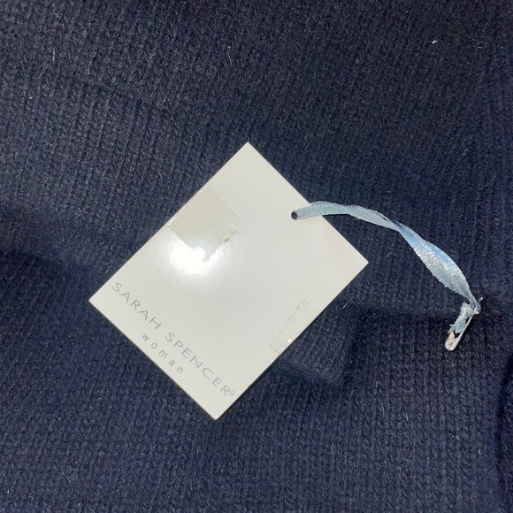 Sarah Spencer Women's Size 2X Knit Cardigan Black Two Buttons 3/4 Sleeves - Picture 12 of 15